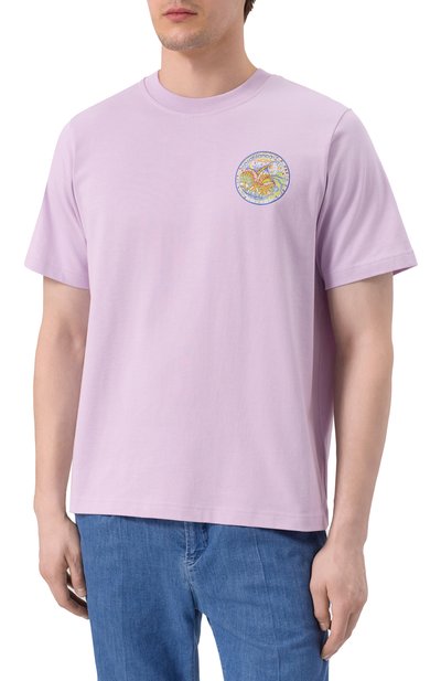 Хлопковая футболка CASABLANCA, арт. MS25JTS00109, фото 3