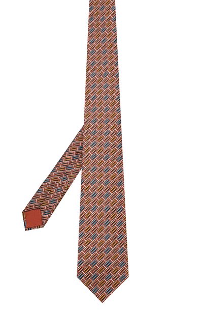 Шелковый галстук ZILLI, арт. 50230/TIES, фото 2
