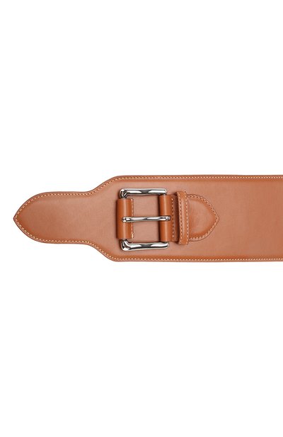 Кожаный ремень RALPH LAUREN коричневого цвета по цене 88250 руб., арт. 408766889, фото 3 Кожаный ремень RALPH LAUREN, арт. 408766889, фото 3