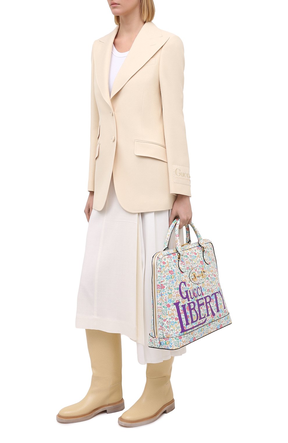 Жакет из шелка и шерсти GUCCI, арт. 632983/ZAD88, фото 2