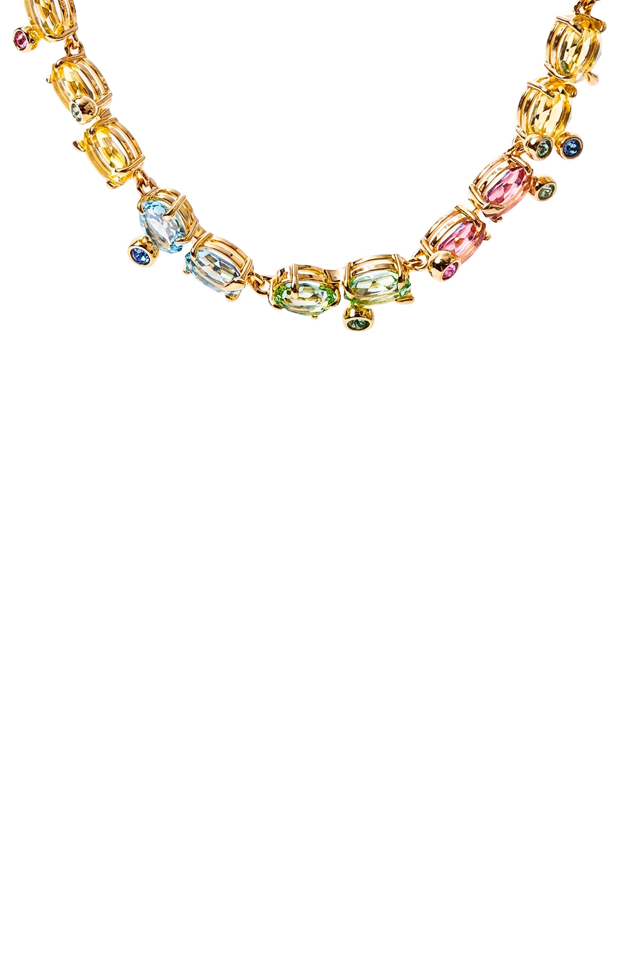 Колье gema tennis SWAROVSKI разноцветного цвета по цене 69300 руб., арт. 5714836, фото 3 Колье gema tennis SWAROVSKI, арт. 5714836, фото 3