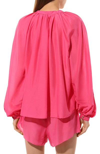 Блузка из хлопка и шелка LOVE STORIES, арт. L2423231-525, фото 4