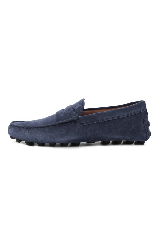 Замшевые мокасины Gommino Bubble Tod’s XXM52K00640RE0 Синий  XXM52K00640RE0 Фото 4