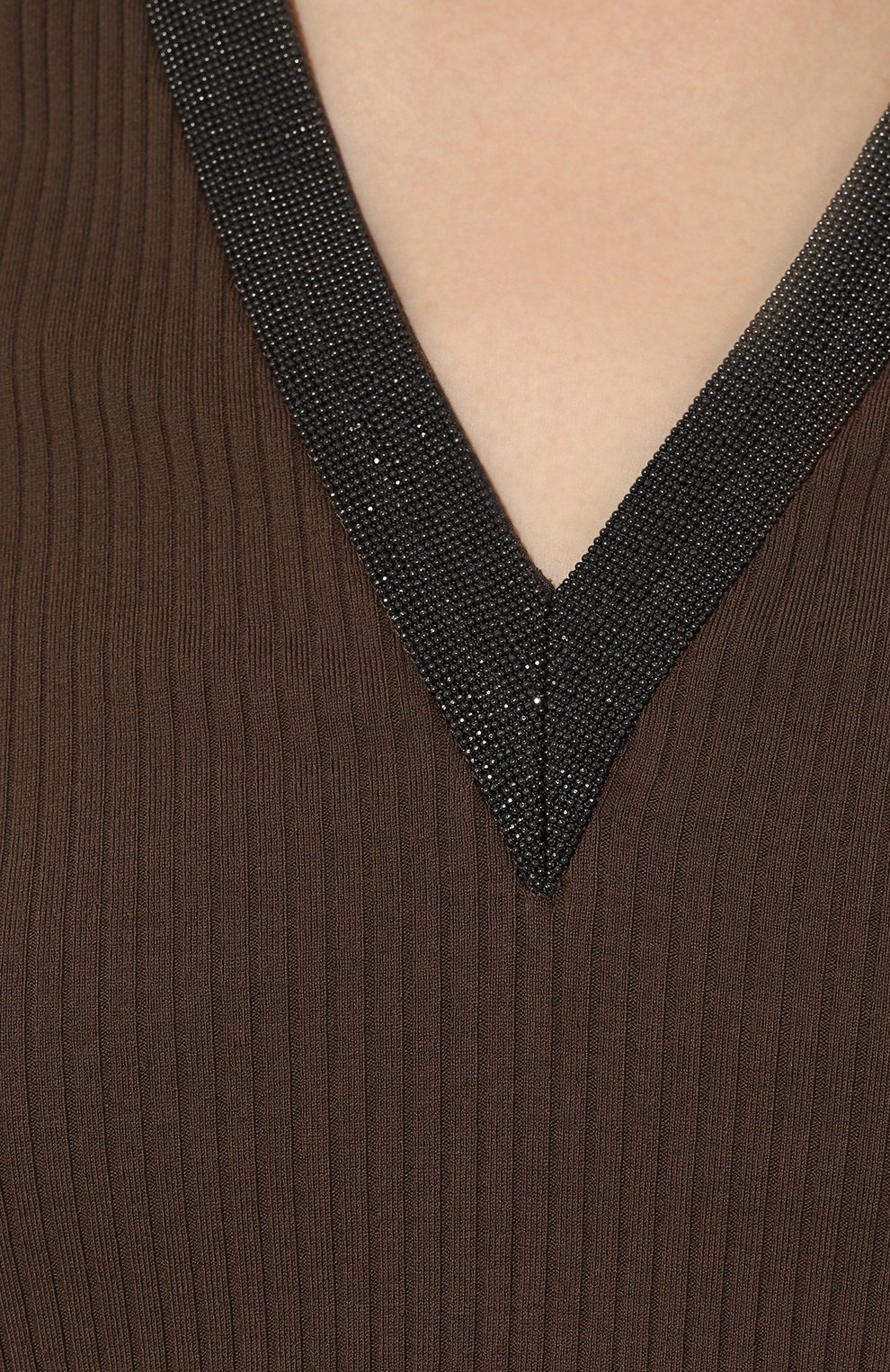 Хлопковый топ BRUNELLO CUCINELLI, арт. ML171B1090, фото 5