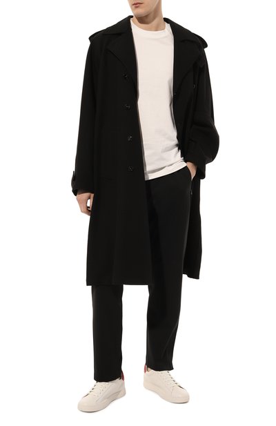 Кожаные кеды EMPORIO ARMANI, арт. X4X565/XN752, фото 2