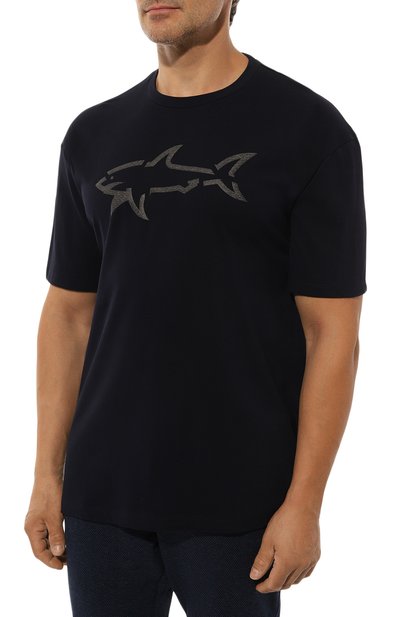 Хлопковая футболка PAUL&SHARK, арт. 14311653/011, фото 3