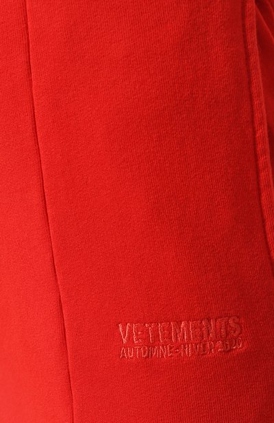 Хлопковые брюки VETEMENTS, арт. WAH20TR515, фото 5