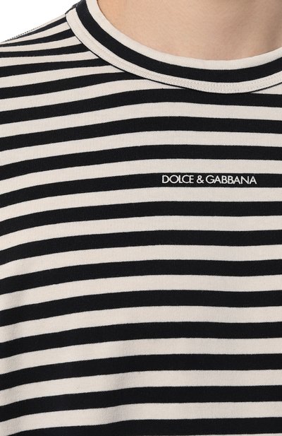 Хлопковый лонгслив DOLCE & GABBANA, арт. G8RK8T/G7K3P, фото 5