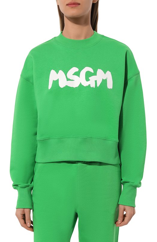 фото Хлопковый свитшот msgm