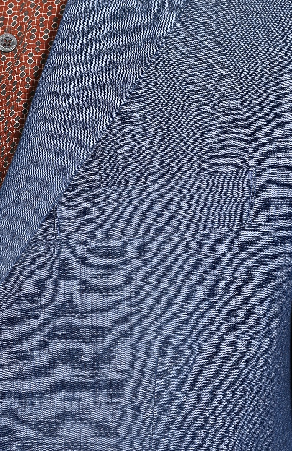 Пиджак из смеси хлопка и льна LORO PIANA синего цвета по цене 179500 руб., арт. FAL0961, фото 5 Пиджак из смеси хлопка и льна LORO PIANA, арт. FAL0961, фото 5