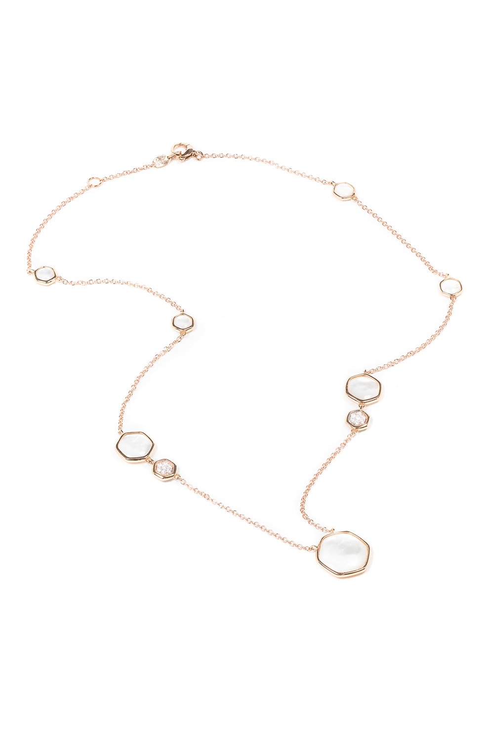 Колье UTOPIA бесцветного цвета по цене 487500 руб., арт. VC1UB, фото 1 Колье UTOPIA, арт. VC1UB, фото 1