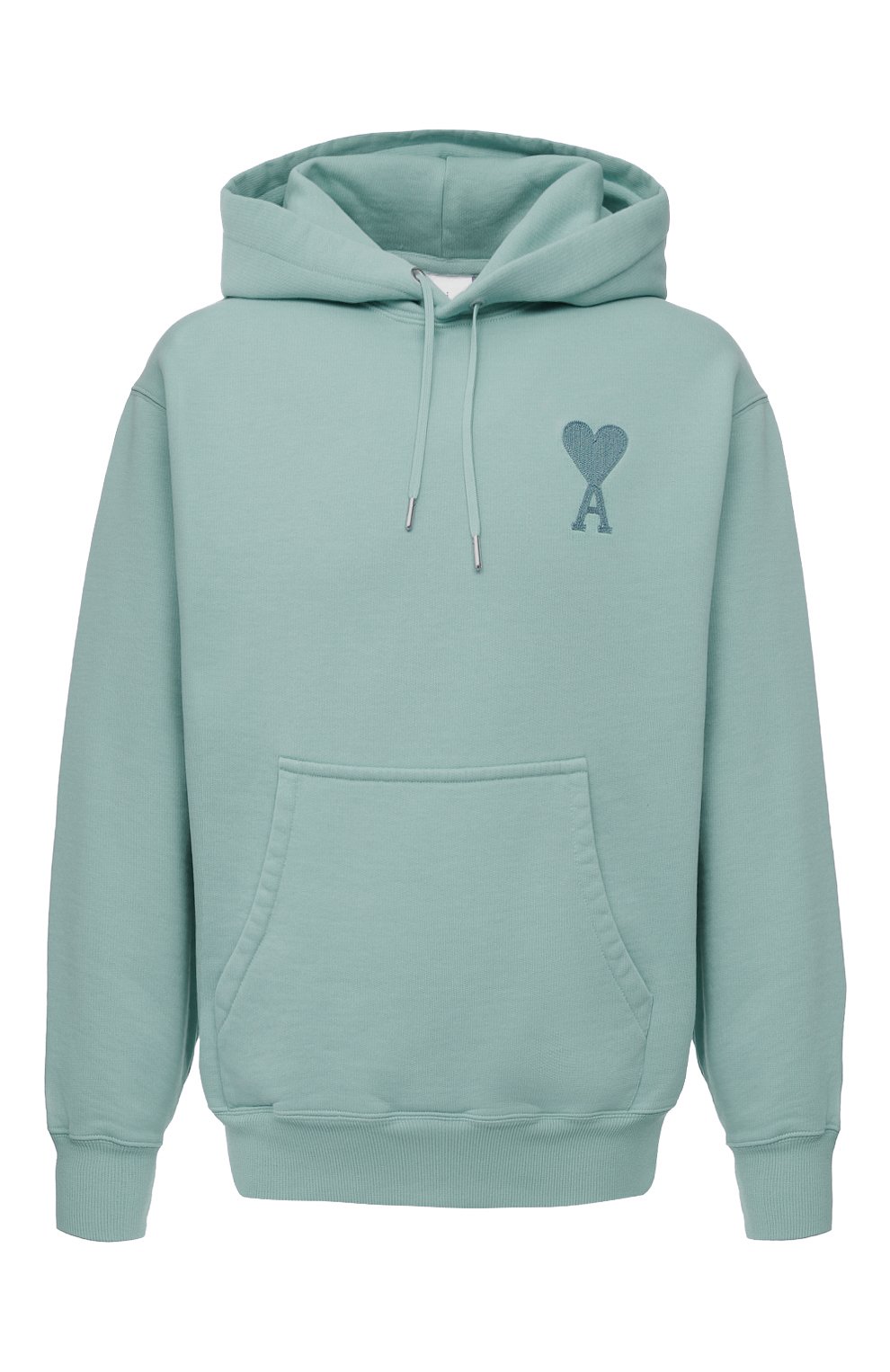 Хлопковое худи AMI, арт. E21HJ058.747, фото 1