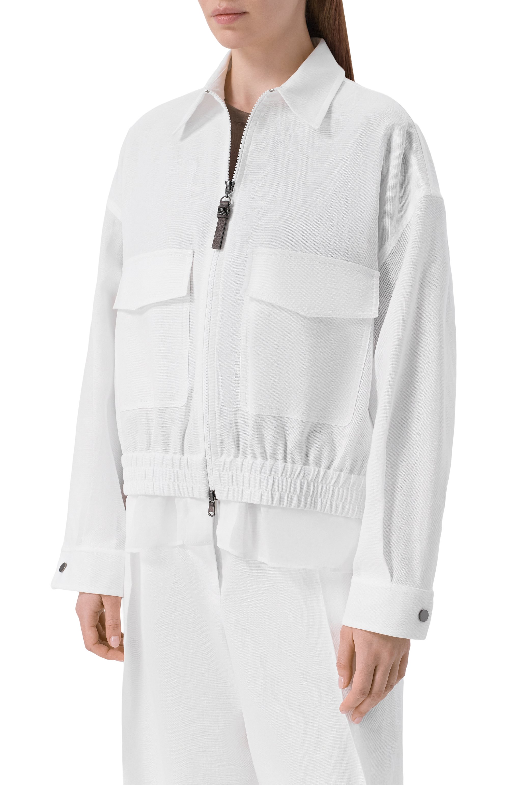 Хлопковая куртка BRUNELLO CUCINELLI, арт. MQ986EJ706, фото 3