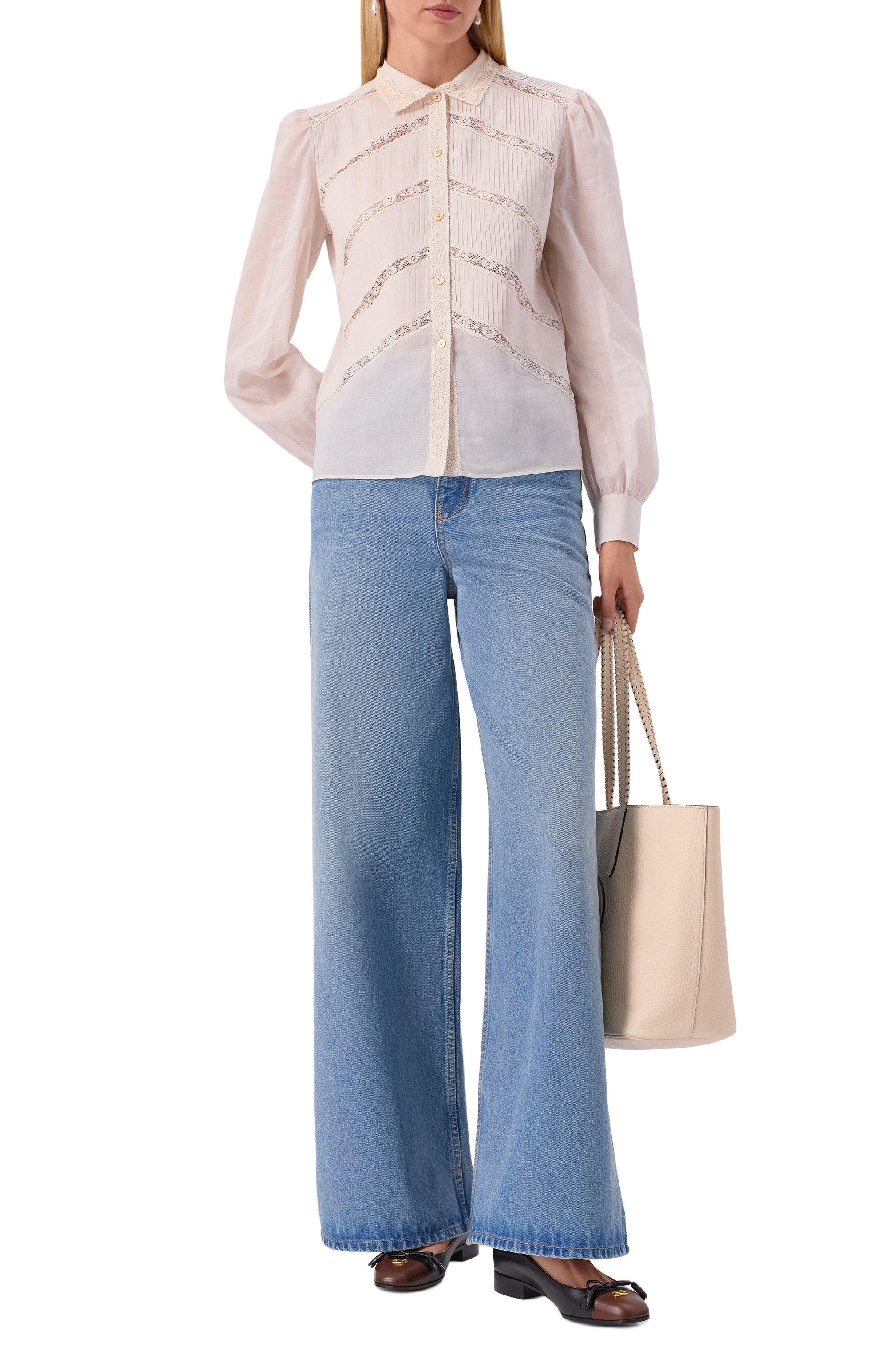 Шелковая рубашка VALENTINO, арт. 7B3AB7P5/97Y, фото 2