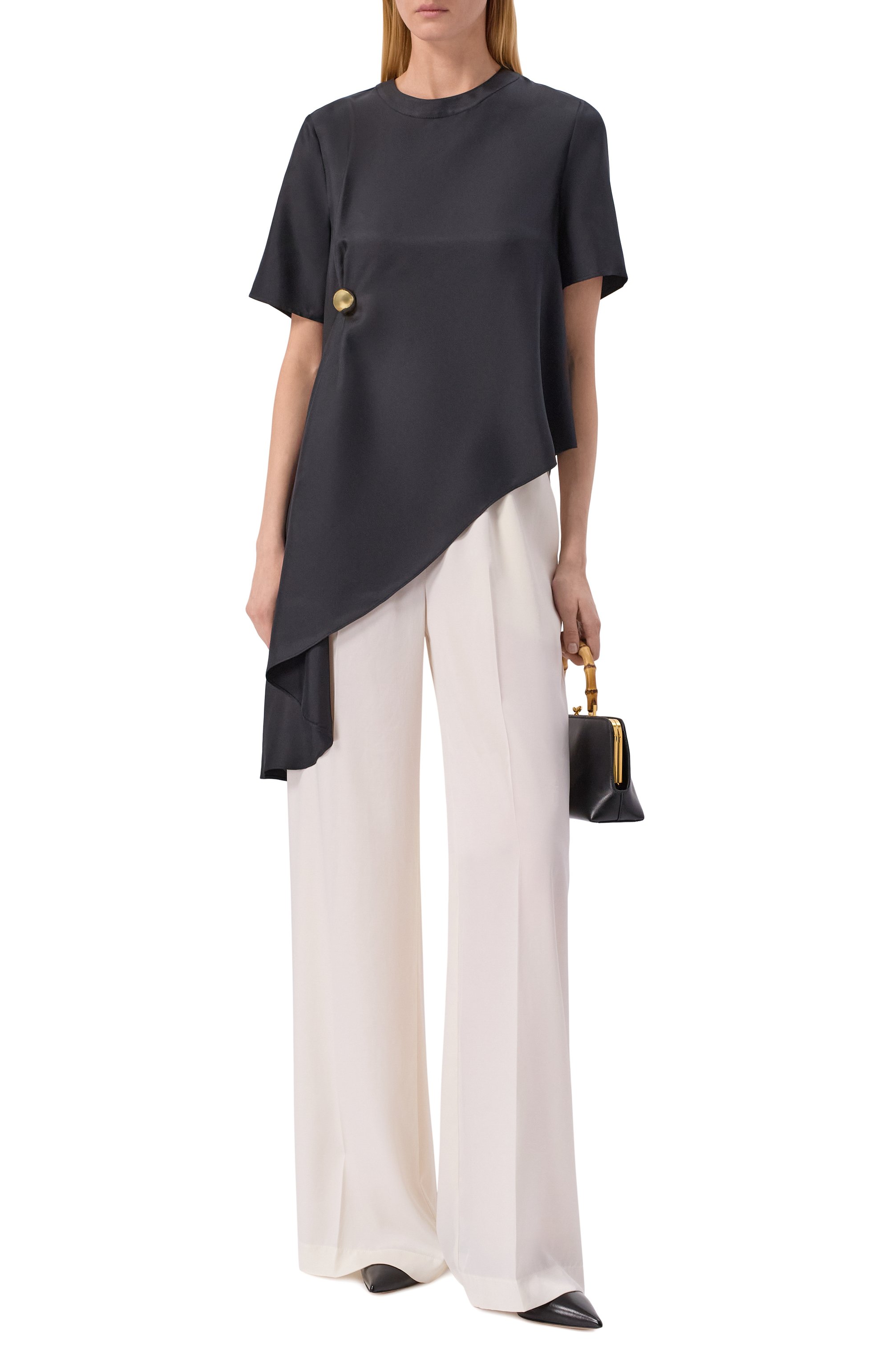 Шелковый топ LOULOU DE SAISON, арт. MADEA, фото 2