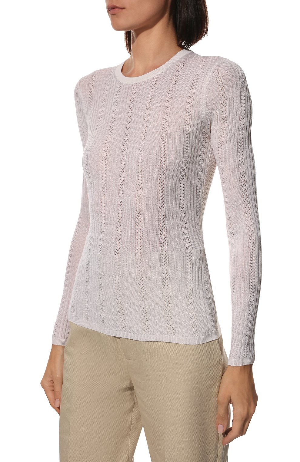 Пуловер из смеси кашемира и шелка GABRIELA HEARST, арт. 119933 A003, фото 3