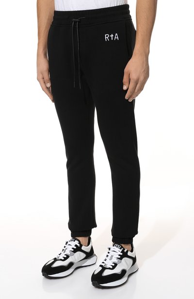 Хлопковые джоггеры RTA, арт. MF21-A213-0135BLACK, фото 3