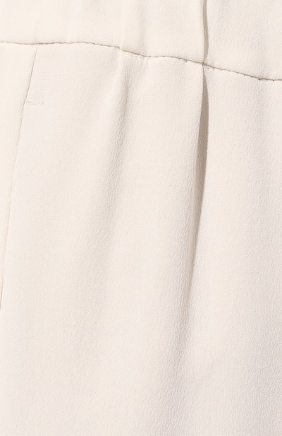 Брюки BRUNELLO CUCINELLI белого цвета по цене 94150 руб., арт. MA029P1673, фото 5 Брюки BRUNELLO CUCINELLI, арт. MA029P1673, фото 5