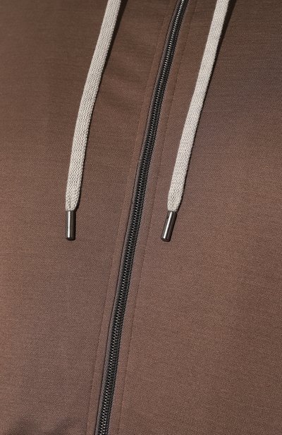 Толстовка из хлопка и шелка MVST, арт. 13M415/B000/MUST.B&T, фото 5