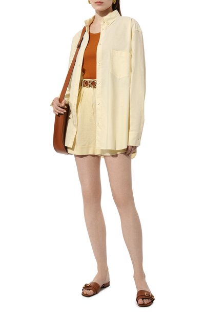 Шорты изо льна и вискозы THE ANDAMANE, арт. TM150435A/TNL009, фото 2