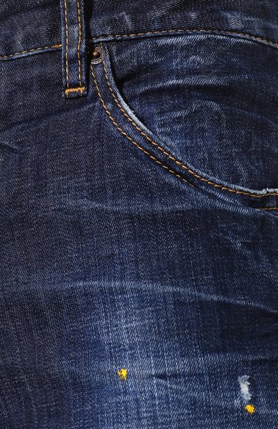 Джинсы DSQUARED2 синего цвета по цене 57000 руб., арт. S72LB0308/S30342, фото 5 Джинсы DSQUARED2, арт. S72LB0308/S30342, фото 5