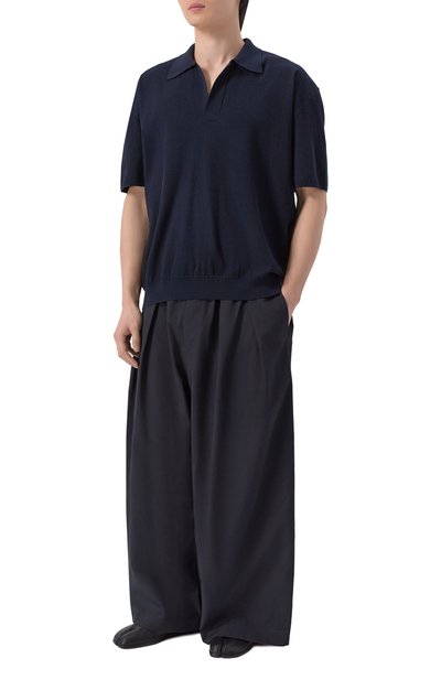 Поло из хлопка и шелка UMA WANG, арт. UK7543, фото 2