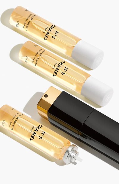 Парфюмерная вода chanel №5 (3x20ml) CHANEL бесцветного цвета по цене 12700 руб., арт. 0125407, фото 3 Парфюмерная вода chanel №5 (3x20ml) CHANEL, арт. 0125407, фото 3