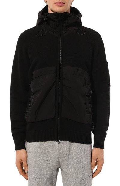 Шерстяной кардиган C.P. COMPANY, арт. 17CMKN245A110149M, фото 3