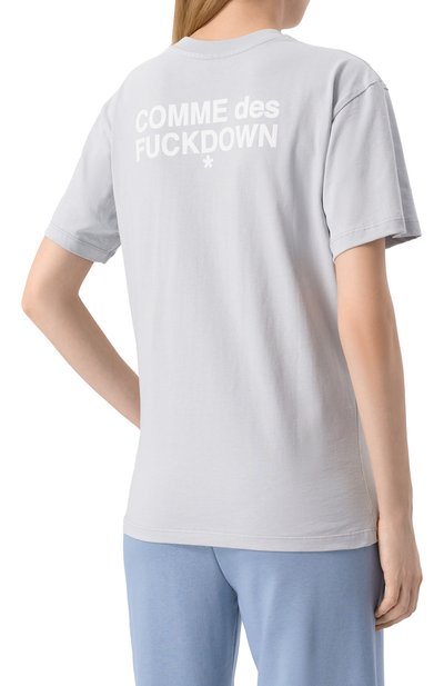 Хлопковая футболка COMME DES FUCKDOWN, арт. CFABW01221, фото 4