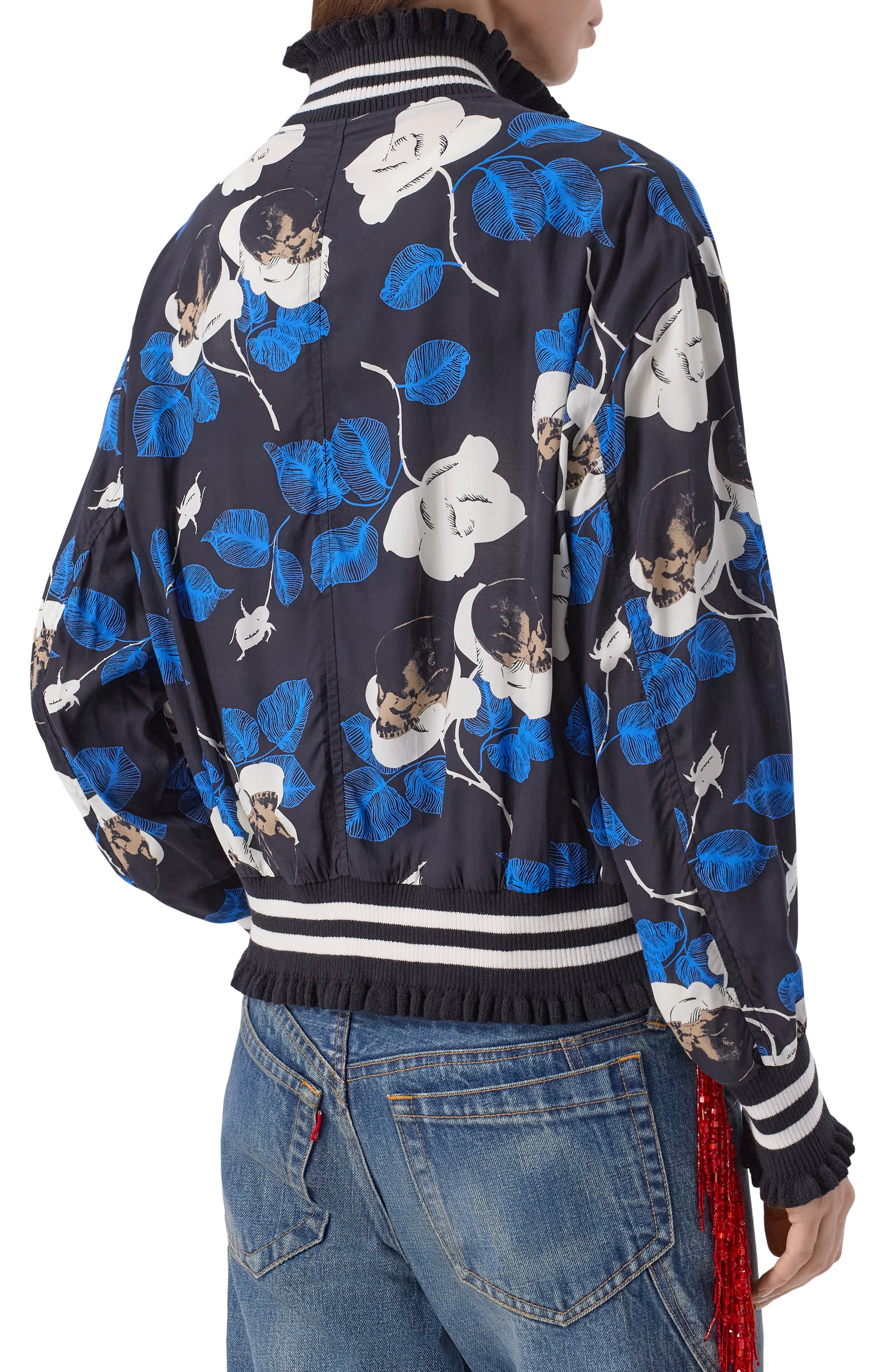 Бомбер из вискозы UNDERCOVER, арт. UP1F1203, фото 4