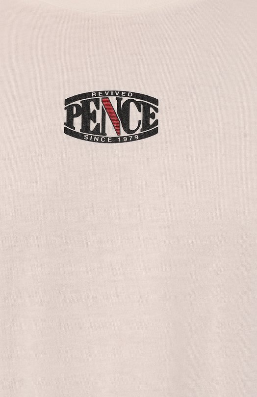 

Хлопковый лонгслив Pence, Кремовый