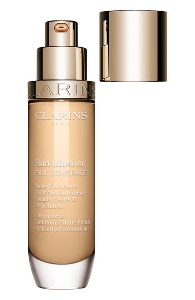 Тональный крем с матовым эффектом skin illusion full coverage, оттенок 100.5w (30ml) CLARINS, арт. 80106980, фото 3