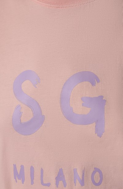 Хлопковая футболка MSGM, арт. 3241MDM510 227298, фото 5