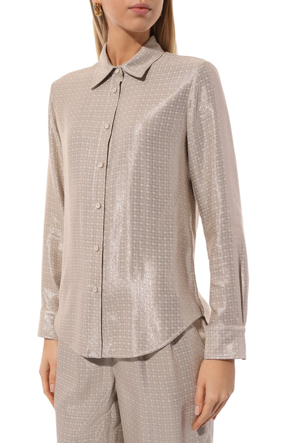 Рубашка из вискозы LORENA ANTONIAZZI, арт. I2459CA12A/4682, фото 3