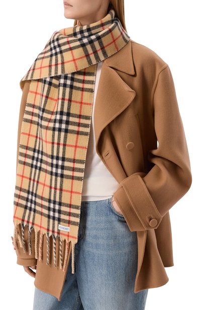 Двусторонний шарф BURBERRY, арт. 8136836, фото 4