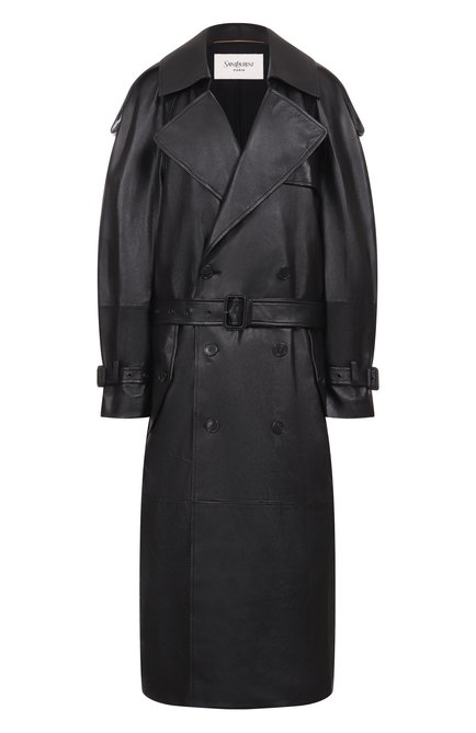 Женский кожаный тренч SAINT LAURENT, арт. 815241/YC2TF