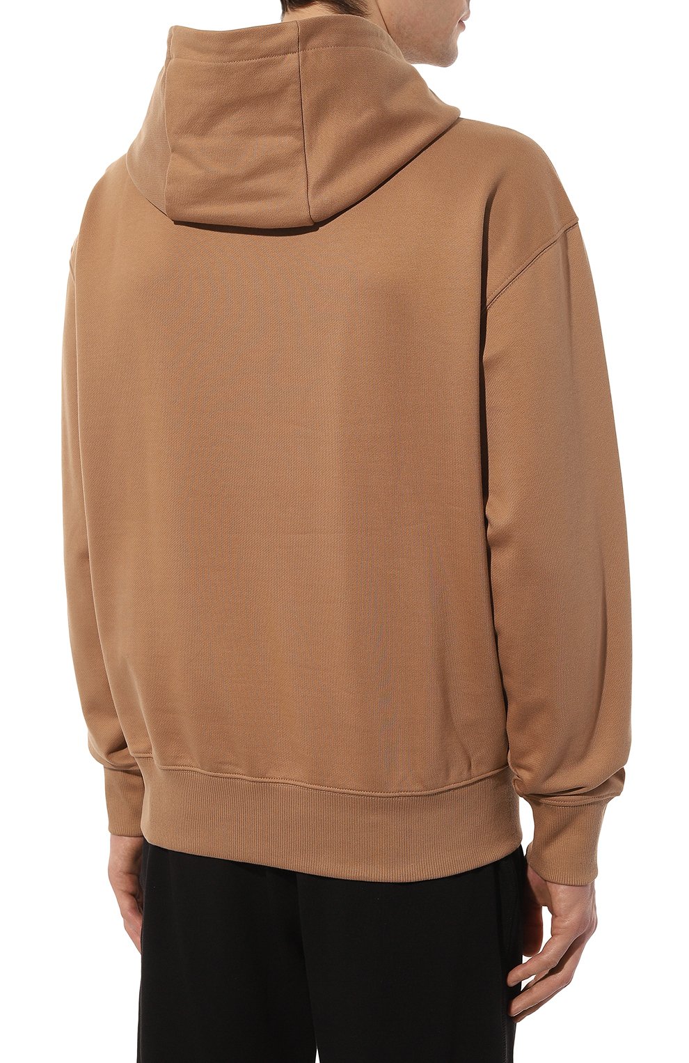 Хлопковое худи BOSS темно-бежевого цвета по цене 17400 руб., арт. 50486243, фото 4 Хлопковое худи BOSS, арт. 50486243, фото 4