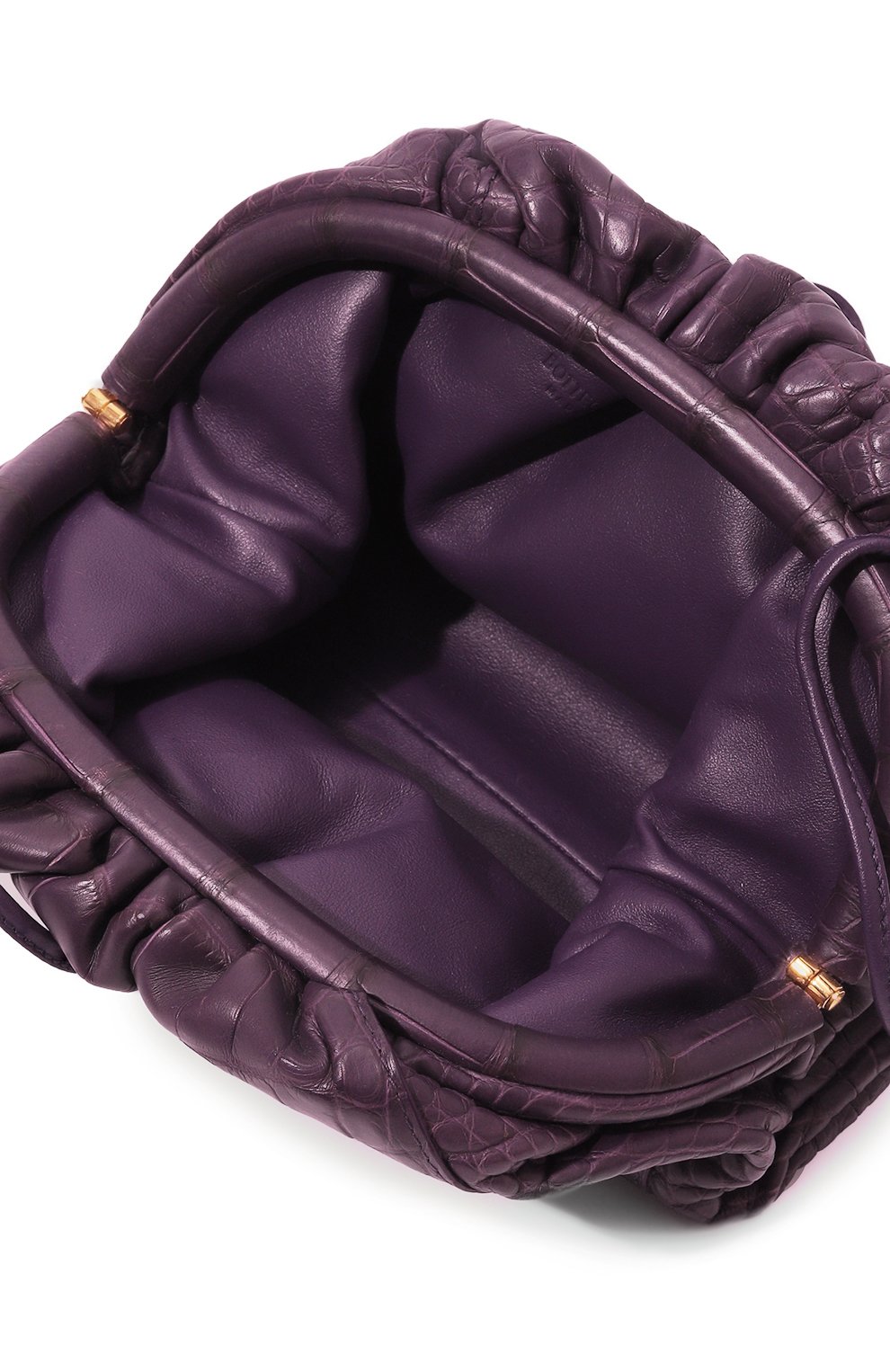 Клатч pouch mini из кожи аллигатора BOTTEGA VENETA, арт. 585852/VCPX2/AMIS, фото 5