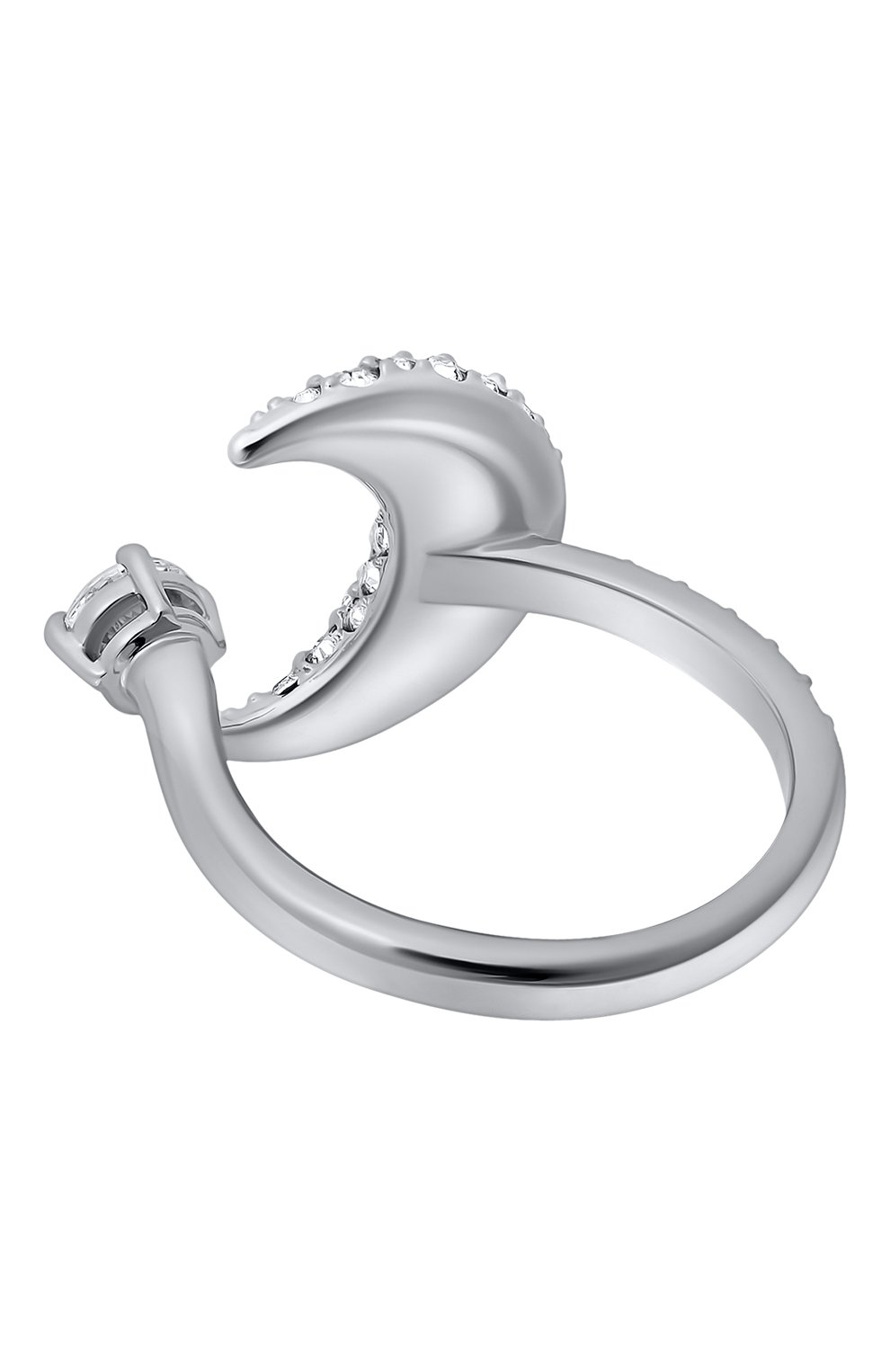 Кольцо luna SWAROVSKI серебряного цвета по цене 18300 руб., арт. 5666176, фото 3 Кольцо luna SWAROVSKI, арт. 5666176, фото 3