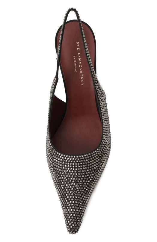 Текстильные туфли Elsa 90 Stella McCartney 810461/E00098 Чёрный  810461/E00098 Фото 6