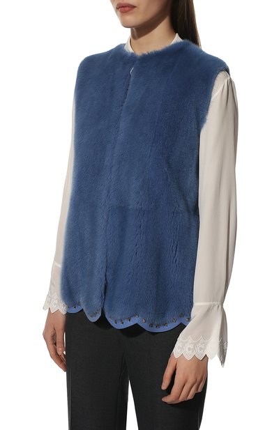 Жилет из меха норки VALENTINO, арт. UF3FCA101DF, фото 3