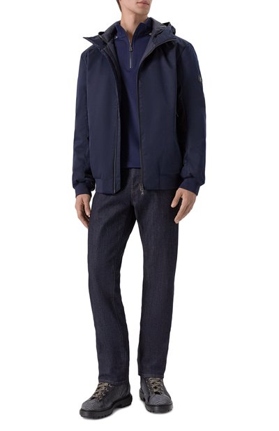 Анорак BOGNER темно-синего цвета по цене 29000 руб., арт. 51169791, фото 2 Анорак BOGNER, арт. 51169791, фото 2