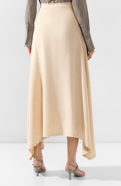 Шерстяная юбка NANUSHKA, арт. RUPI_CREME_S0FT WINTER SHIRTING, фото 4