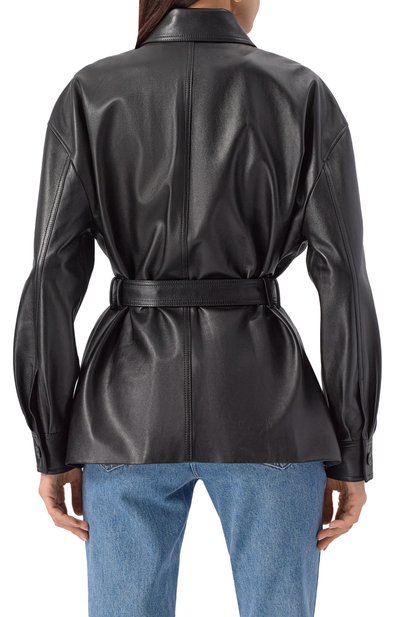 Кожаная куртка SAINT LAURENT, арт. 815253/YC2TF, фото 4