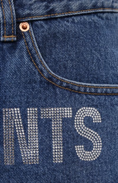 Джинсовые шорты VETEMENTS, арт. WE51PA310B 2803/BLUE, фото 5