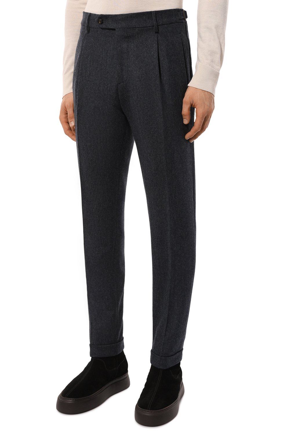 Шерстяные брюки ANDREA CAMPAGNA, арт. RETR0L0NG/AM1513, фото 3