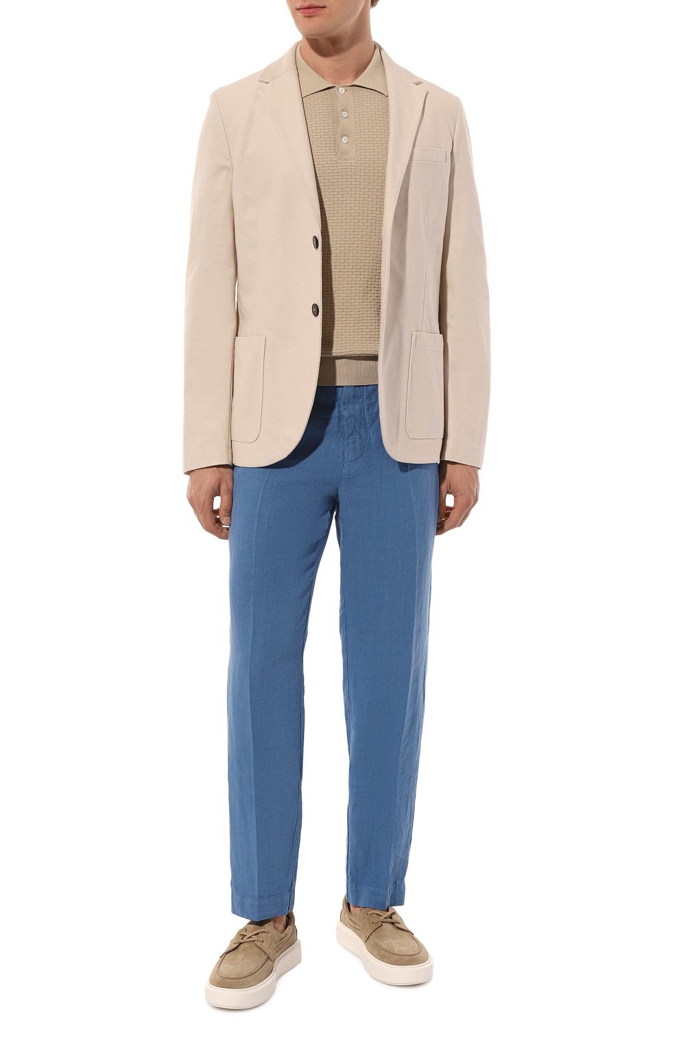 Льняные брюки 120% LINO, арт. 31ALIM2411/0000253/000, фото 2