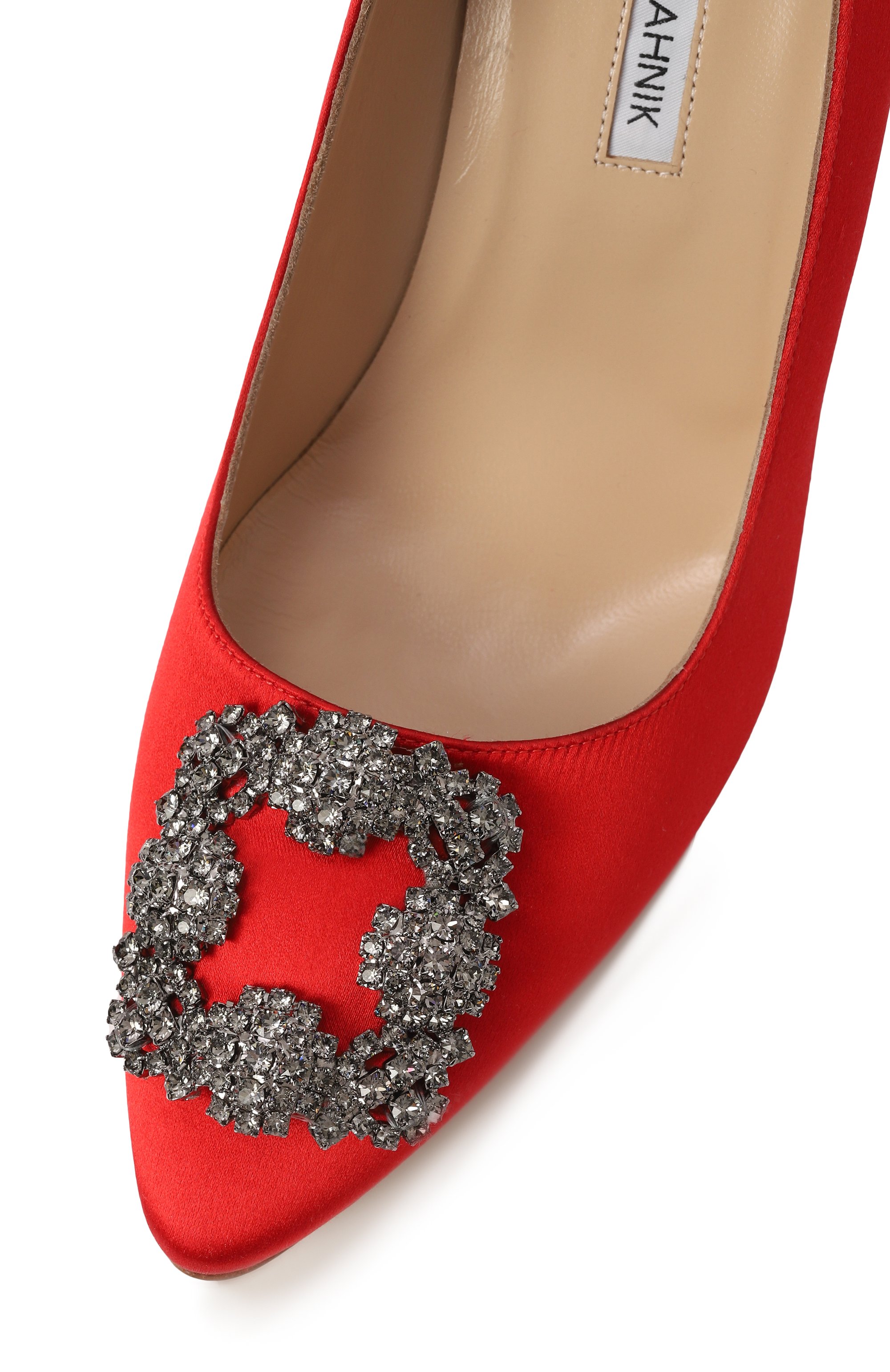 Текстильные туфли hangisi 90 MANOLO BLAHNIK, арт. 9XX-0663/SAT, фото 7