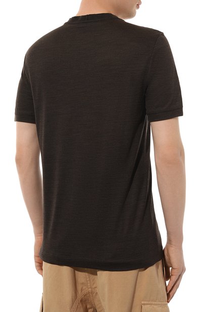 Шерстяная футболка GIORGIO ARMANI, арт. 3RSM60/SJAQZ, фото 4