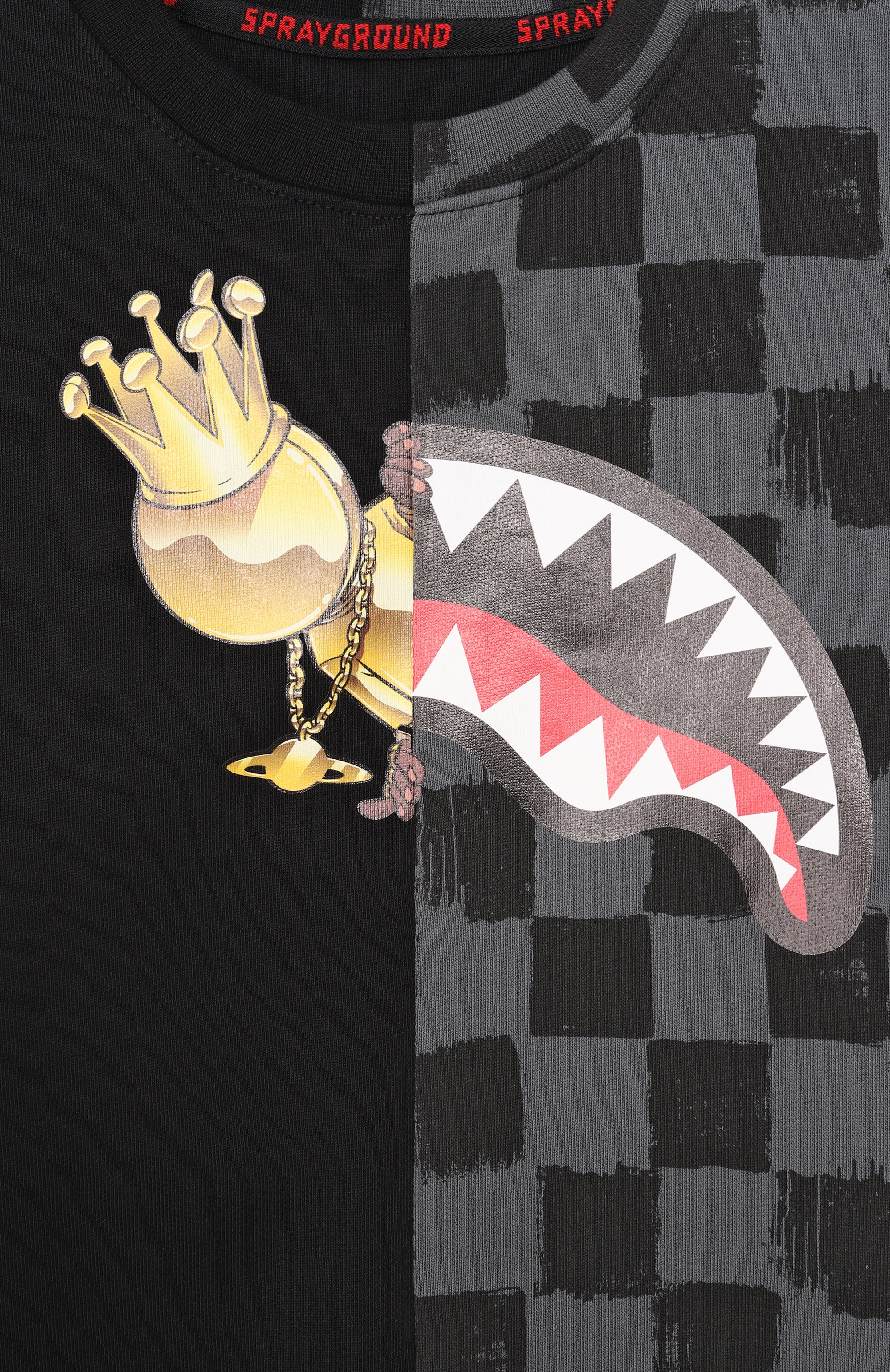 Хлопковый свитшот SPRAYGROUND, арт. SPY1353G_001, фото 3